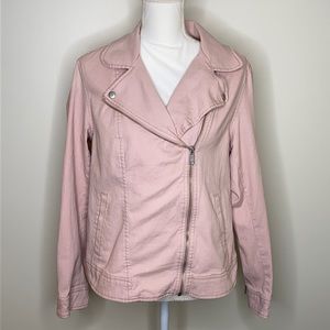 NWT Old Navy Pink Moto Jacket